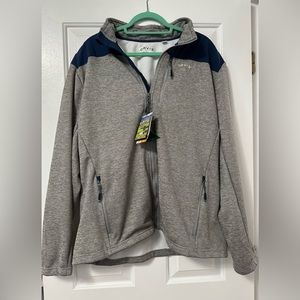 Men’s Orvis XL Navy and Gray Jacket. New with Tags
